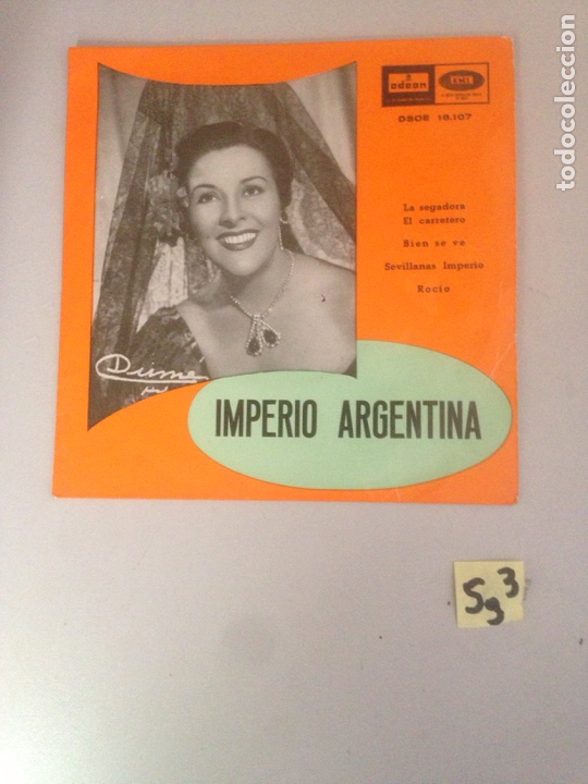 Discos de vinilo: Imperio Argentina - Foto 1
