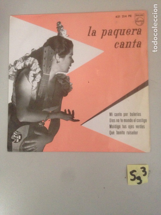 Discos de vinilo: La Paquera canta - Foto 1