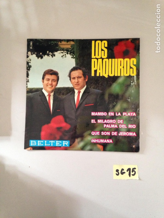 Discos de vinilo: Los Paquiros - Foto 1