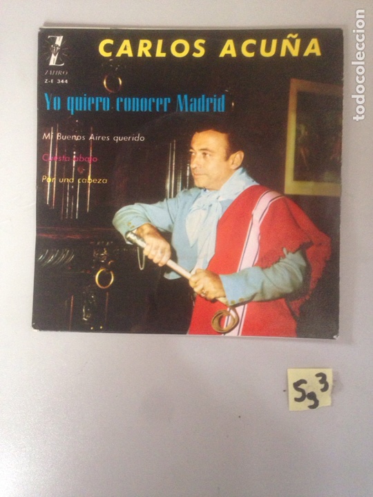 Discos de vinilo: Carlos Acu&ntilde;a - Foto 1
