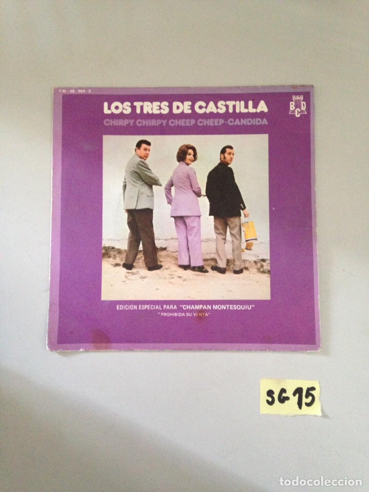 Discos de vinilo: Los tres de Castilla - Foto 1