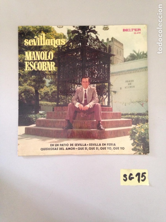 Discos de vinilo: Sevillana Manolo Escobar - Foto 1