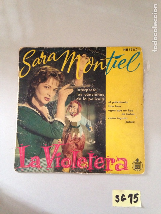 Disques de vinyle: Sara Montiel