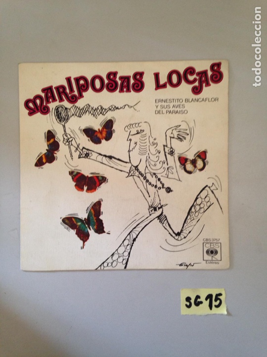 Discos de vinilo: Mariposas locas - Foto 1