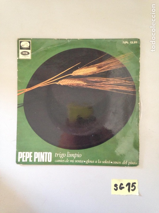Discos de vinilo: Pepe pinto trigo limpio - Foto 1