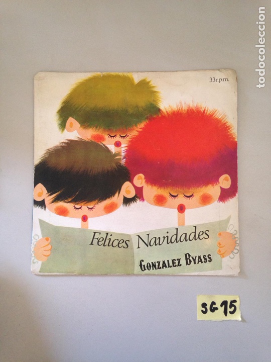 Discos de vinilo: Felices navidades - Gonz&aacute;lez Byass - Foto 1