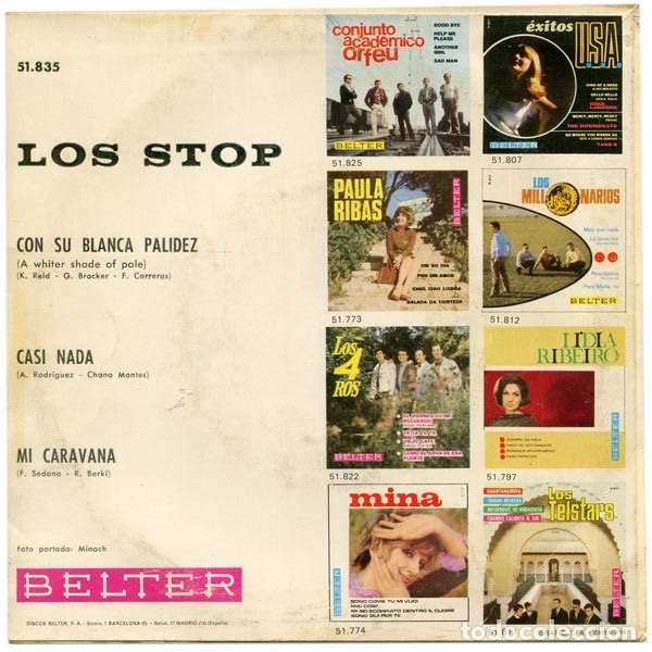 Discos de vinilo: LOS STOP EP. - Foto 2