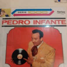 Discos de vinilo: PEDRO INFANTE FLOR SIN RETORNO HECHO VENEZUELA PEERLESS MARIACHI GUADALAJARA Y PERLA OCCIDENTE. Lote 180999951