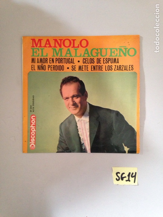 Discos de vinilo: Manolo el malague&ntilde;o - Foto 1