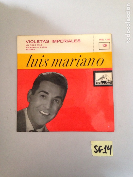 Discos de vinilo: Luis Mariano - Foto 1
