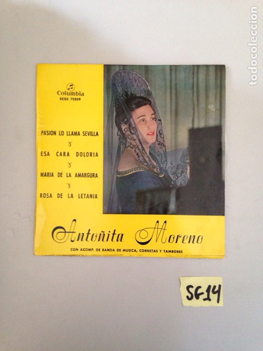 Discos de vinilo: Anto&ntilde;ita moreno - Foto 1