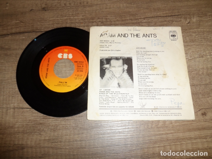 Discos de vinilo: ADAM & THE ANTS - ANTMUSIC - Foto 2