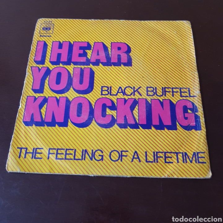 Discos de vinilo: BLACK BUFFEL I HEAR YOU KNOCKING 45 R.PM. SINGLE - Foto 5