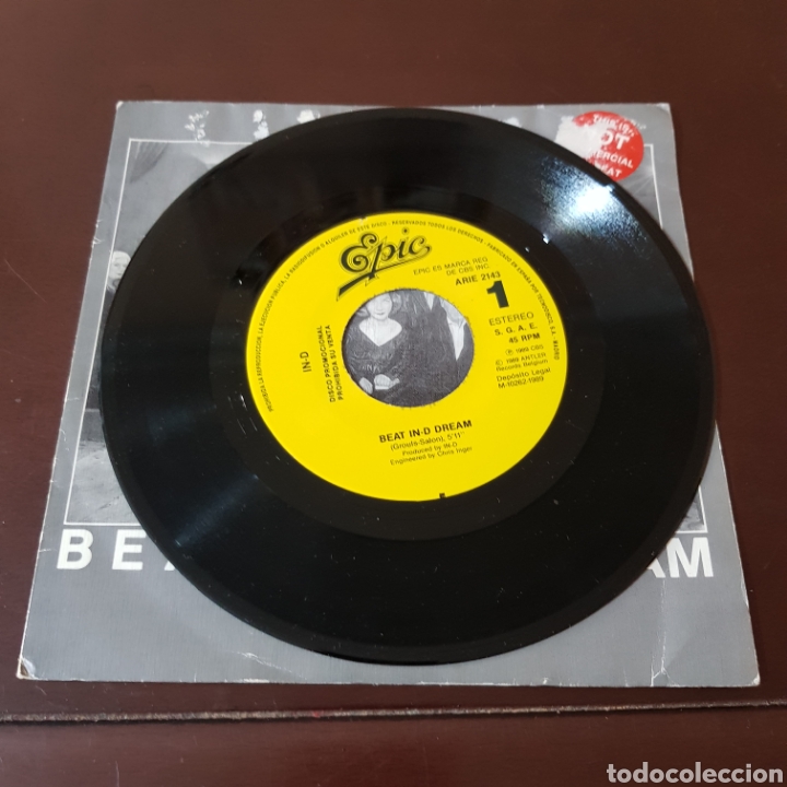 Discos de vinilo: BEAT IN - D DREAM SINGLE 45 R.P.M. - Foto 3