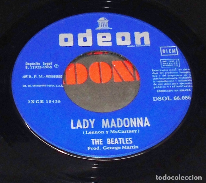 the beatles ---lady madonna & the inner light - - Comprar ...