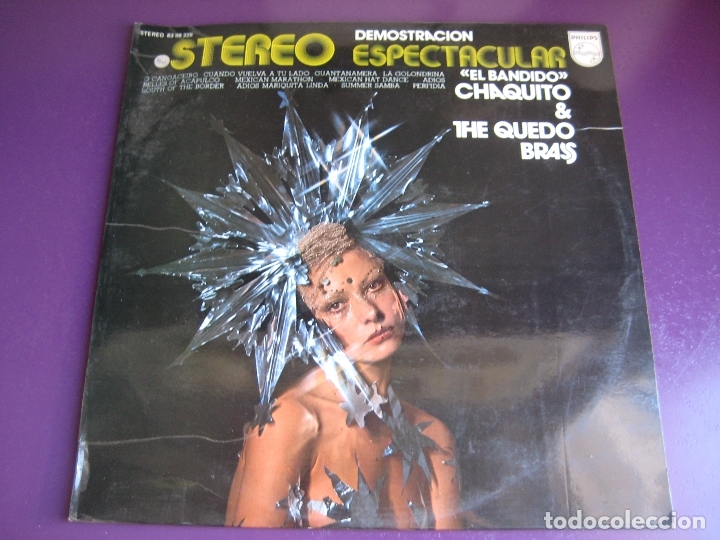 Dischi in vinile: Chaquito And The Quedo Brass LP PHILIPS 1975 - El Bandido - LATIN JAZZ MEXICO - EASY LISTENING