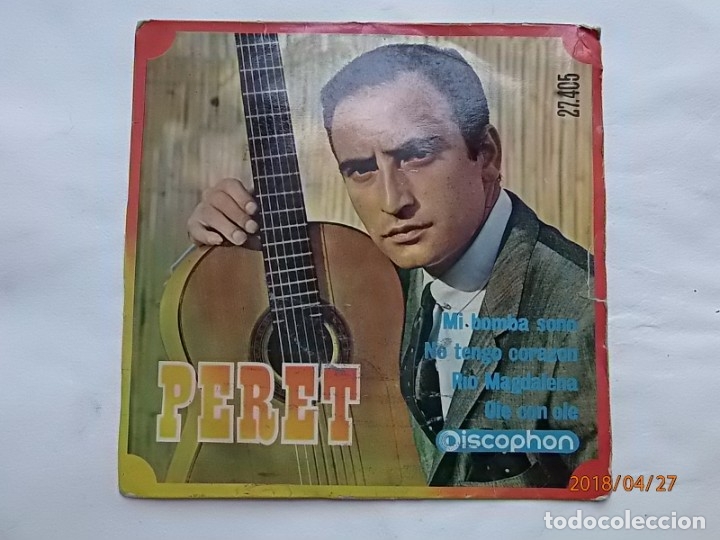 Discos de vinilo: DISCO 45 RPM - PERET - DISCOPHON. - Foto 1