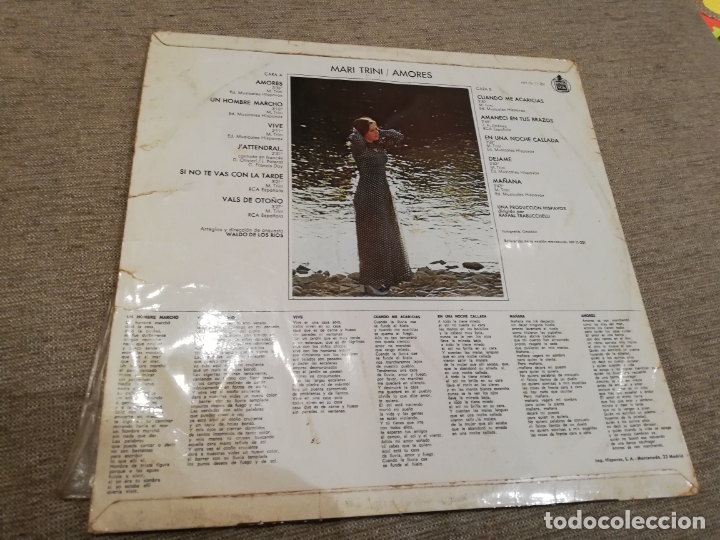 Discos de vinilo: Mari trini-amores. Lp - Foto 2