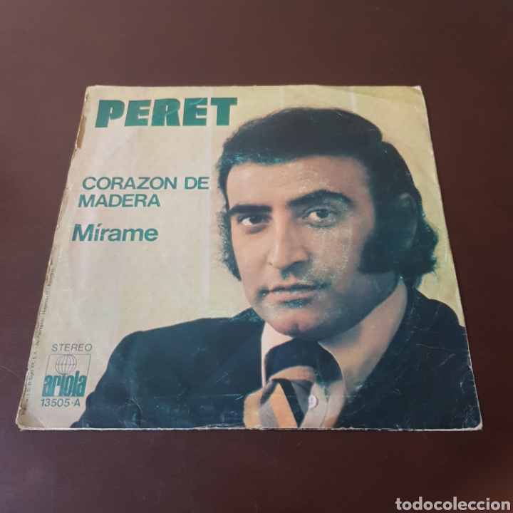 Discos de vinilo: PERET CORAZON DE MADERA MIRAME 45 R.P.M. SINGLE - Foto 5