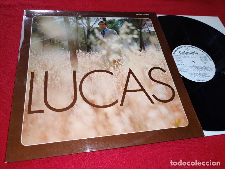 Discos de vinilo: LUCAS LP 1976 Columbia PROMO raro PEKENIKES