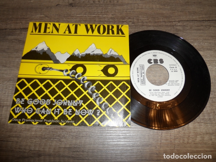 Men At Work Be Good Johnny Promocional Comprar Singles Vinilos Musica Pop Rock Extranjero De Los 80 En Todocoleccion 181102696 Then for the be good be good's, the d, c, bm, c pattern continues. todocoleccion