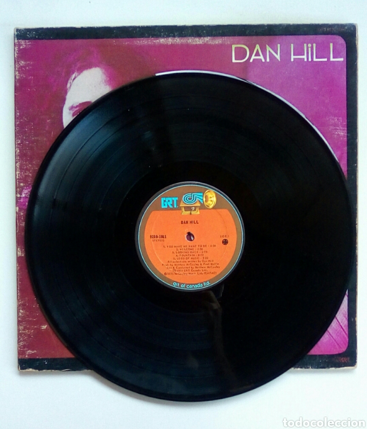 Discos de vinilo: Dan Hill - Grt, 1975. Canada. - Foto 3