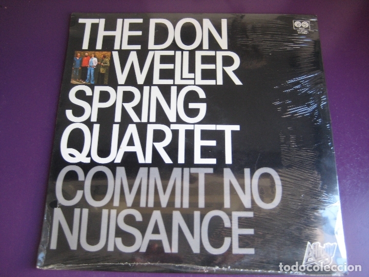 Discos de vinilo: The Don Weller Spring Quartet LP AFFINITY 1981 PRECINTADO - Commit No Nuisance - JAZZ - Foto 1