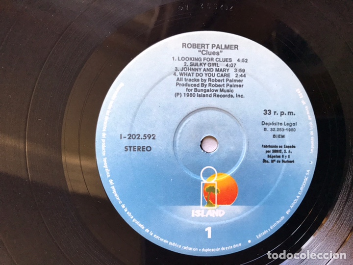 Discos de vinilo: Clues. Robert Palmer - Foto 7