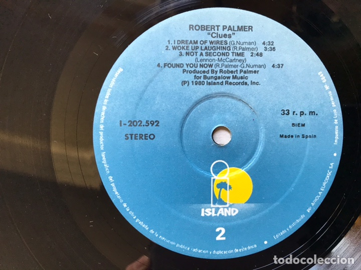 Discos de vinilo: Clues. Robert Palmer - Foto 9