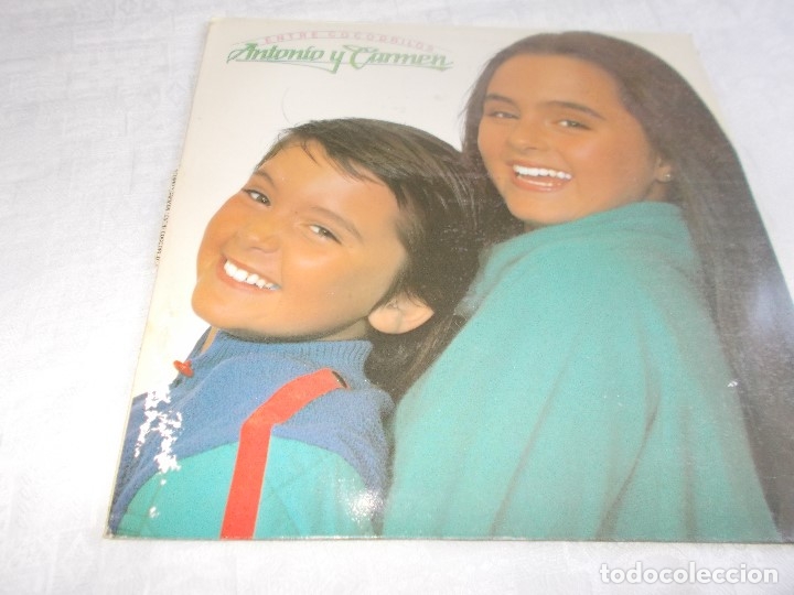 Discos de vinilo: ANTONIO y CARMEN Entre cocodrilos - Foto 1