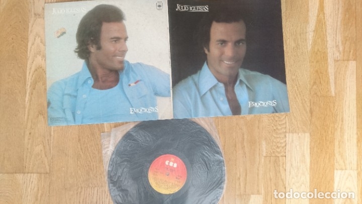 Discos de vinilo: Julio Iglesias &uml;Emociones&uml; - Foto 3