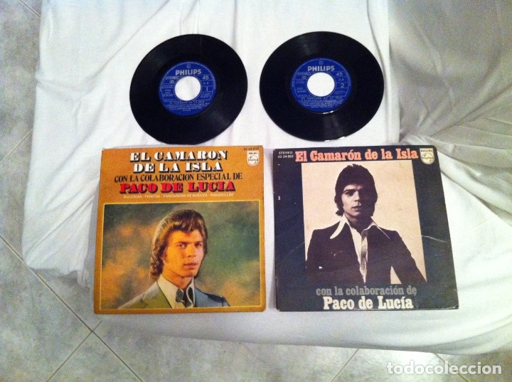 Discos de vinilo: Singles Camaron de la Isla - Foto 1