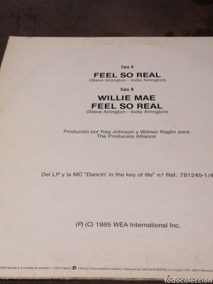 Discos de vinilo: Steve Arrington - Foto 2