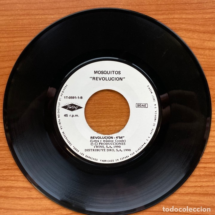 Discos de vinilo: Mosquitos // Revoluci&oacute;n - Foto 4