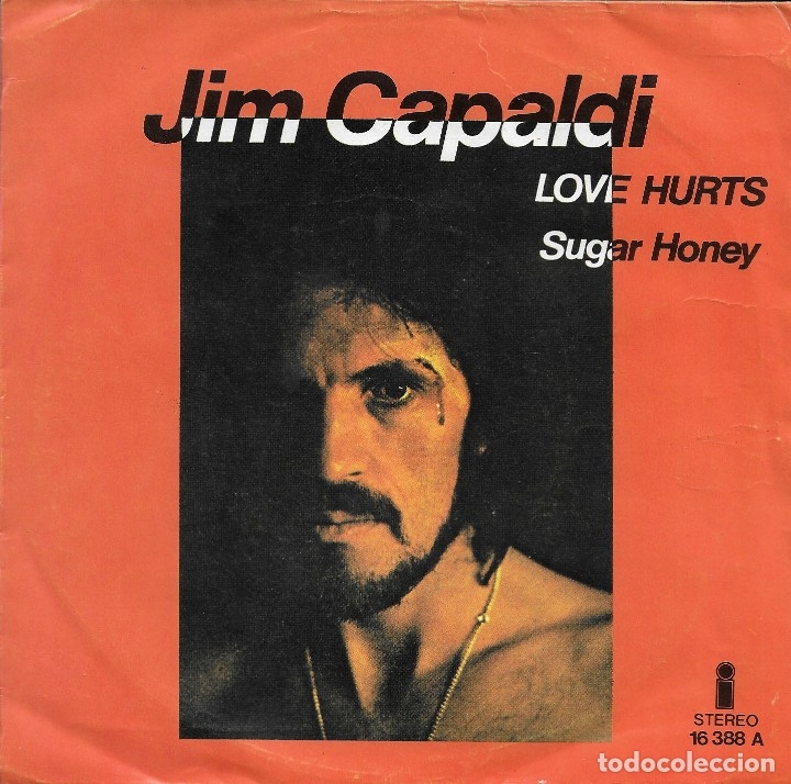 Discos de vinilo: JIM CAPALDI LOVE HURTS ARIOLA 1975 - Foto 1