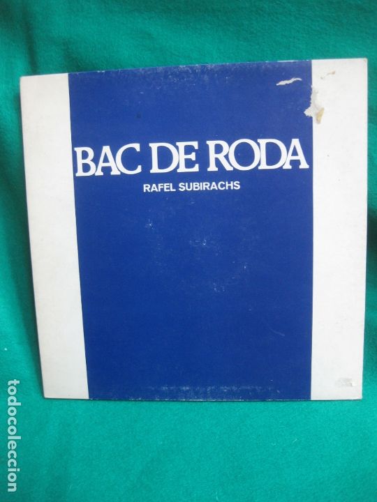Discos de vinilo: RAFAEL SUBIRACHS. BAC DE RODA. LP ARIOLA 1979. . - Foto 1
