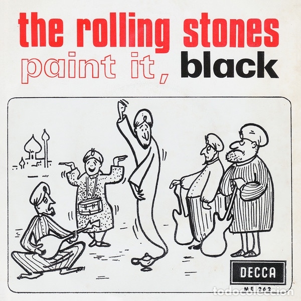 Discos de vinilo: Paint It, Black - The Rolling Stones - Foto 1