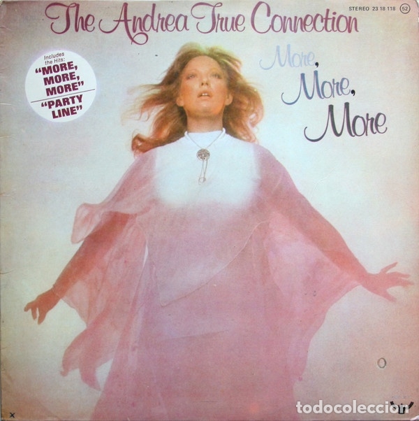 Discos de vinilo: More, More, More - Andrea True Connection - Foto 1