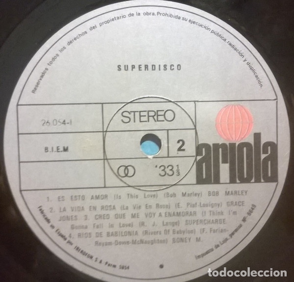 Discos de vinilo: Superdisco - Various - Foto 4