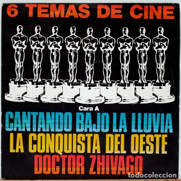 Discos de vinilo: 6 Temas De Cine - Varios - Foto 1
