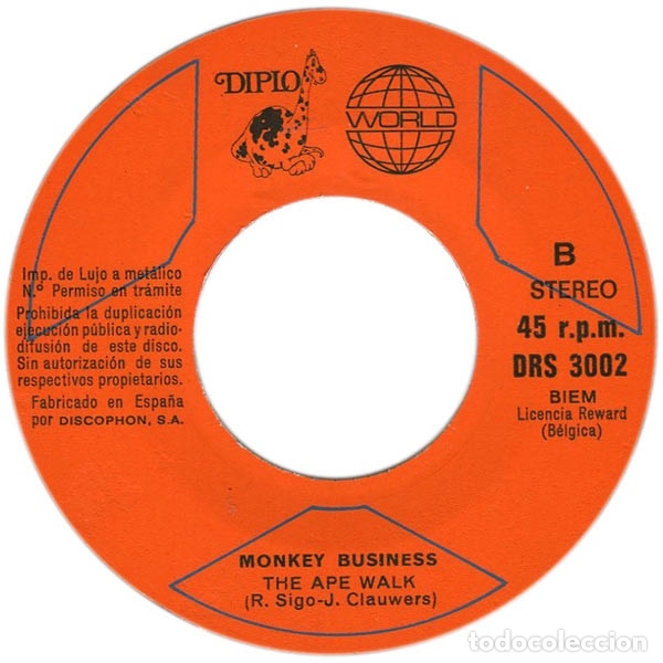 Discos de vinilo: The Ape Planet - Monkey Business - Foto 4