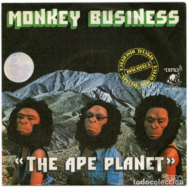 Discos de vinilo: The Ape Planet - Monkey Business - Foto 1