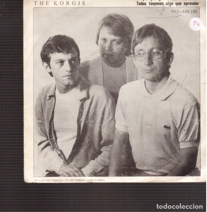 Discos de vinilo: SINGLES ORIGINAL DE    THE KORGIS - Foto 1