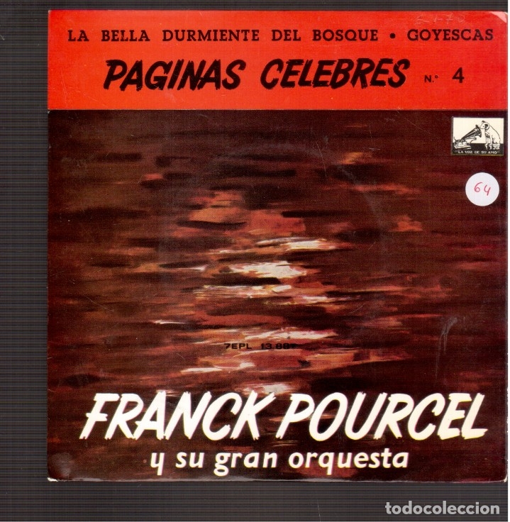 Discos de vinilo: SINGLES ORIGINAL DE FRANCK POUCEL - Foto 1