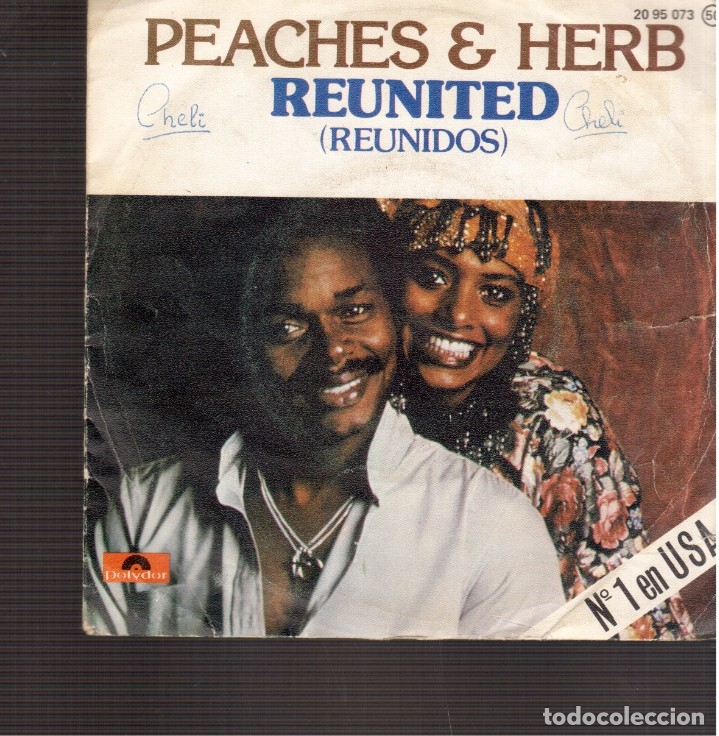 Discos de vinilo: SINGLES ORIGINAL DE PEACHES  Y HERB - Foto 1