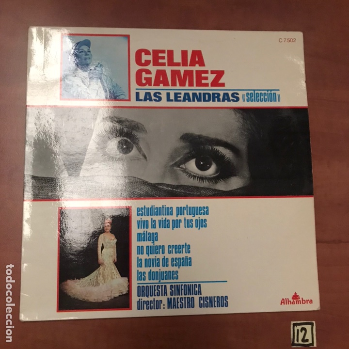 Discos de vinilo: Celia G&aacute;mez las Leandras - Foto 1