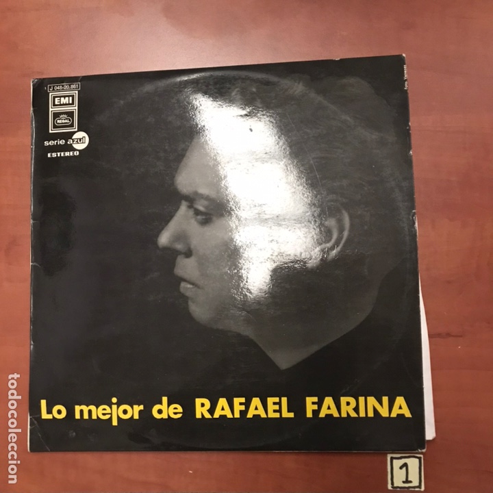 Discos de vinilo: Lo mejor de Rafael Farina - Foto 1