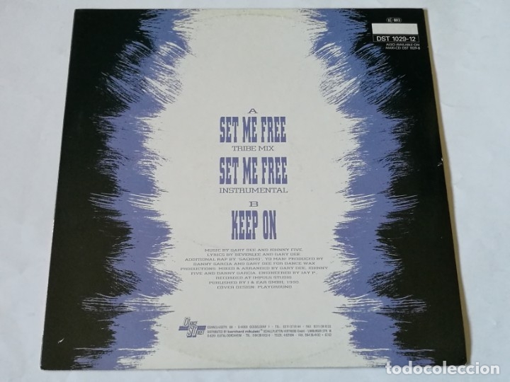 Discos de vinilo: Beverlee - Set Me Free - 1990 - Foto 2