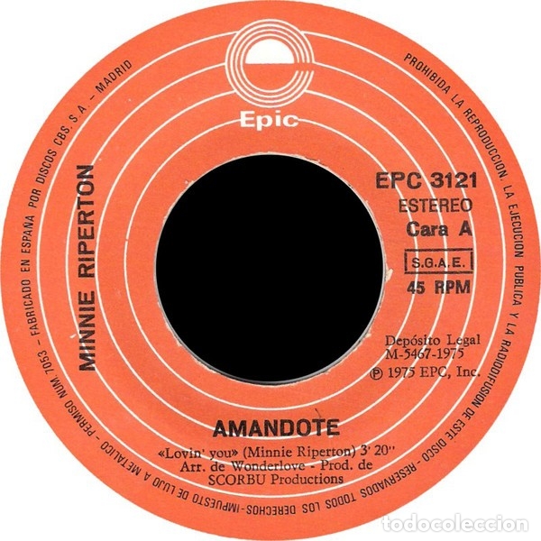 Discos de vinilo: Lovin You - Minnie Riperton - Foto 3