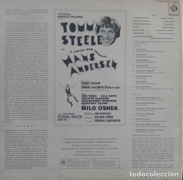 Discos de vinilo: Hans Andersen - Tommy Steele - Foto 2